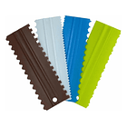 Set 4 espátulas texturizadoras / scraper  1