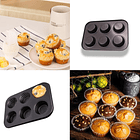 Molde cupcakes antiadherente microperforado 2