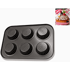 Molde cupcakes antiadherente microperforado 3
