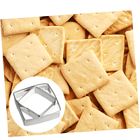 Set cortadores galletas cuadradas