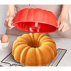 Molde silicona para Queque Redondo 22[cm] 2