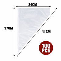 Manga pastelera desechable tamaño L - (100 unidades)