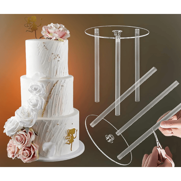 Soporte para tortas con varillas  3
