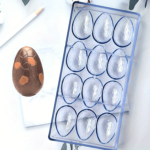Molde Acrílico/ Policarbonato Huevos Pascua 1