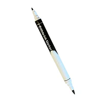 Lápiz marcador comestible doble punta negro