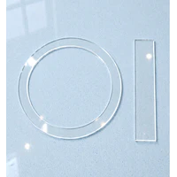 Panquequera acrílico aro 22[cm]  + regla 26[cm] de regalo