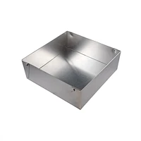 Molde Aluminio Cuadrado 25[cm] x 25[cm] Desmontable