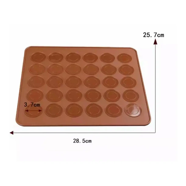 Lámina horneo macarons/ Silpat 28.5[cm] x 25.7[cm] 3