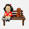 Mafalda con Perrito