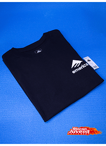 Polera Emerica Crafted tee Black