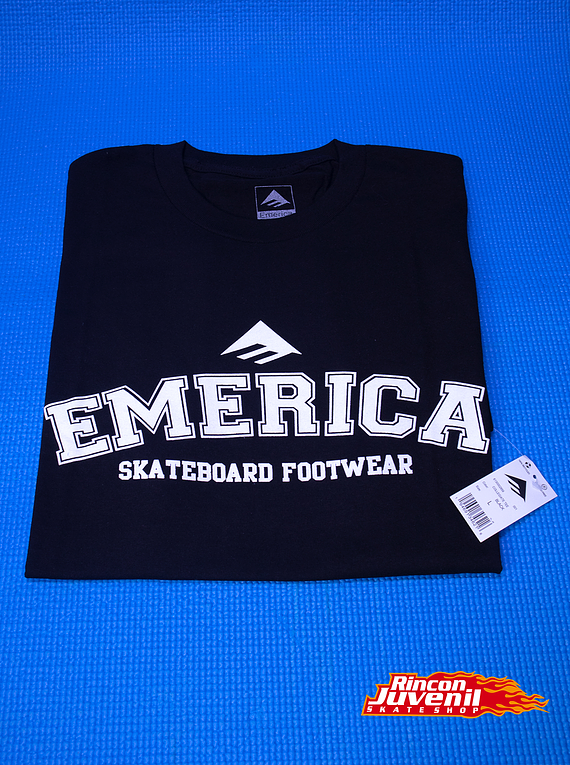 Polera Emerica  Collegiate Black