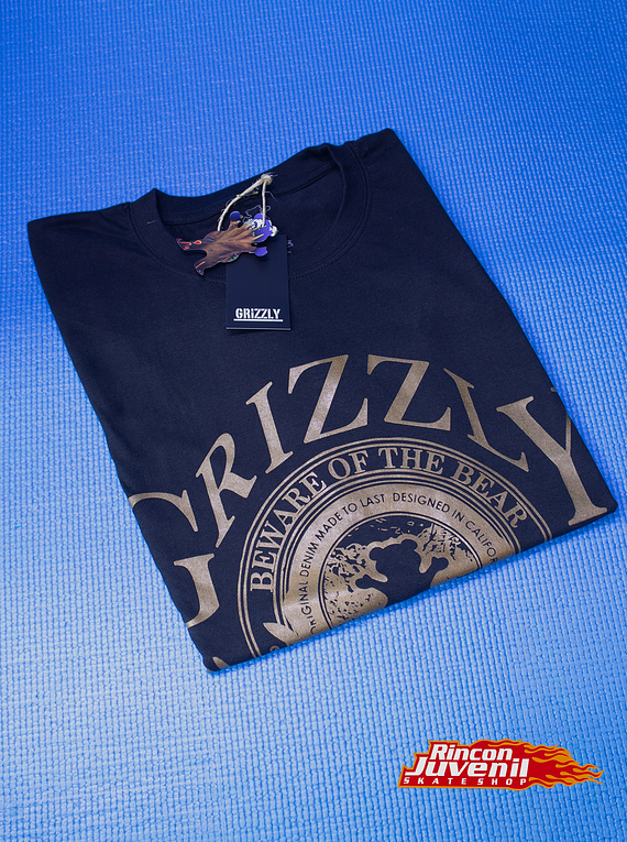 Polera Grizzly  Familia Tree Black Gold