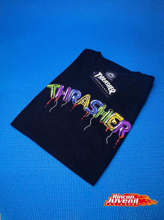 Polera Thrasher Balloon Black