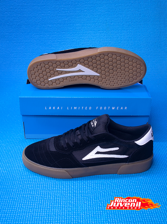 Zapatillas Lakai Cambridge  Black /Gum.