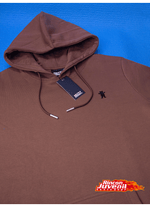 Poleron Grizzly Embroidered Og Bear Brown