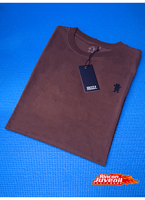 Polera Grizzly Embroidered Og Bear Brown
