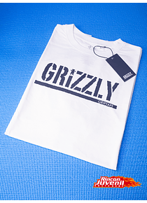 Polera Grizzly Print Stamped Ligth