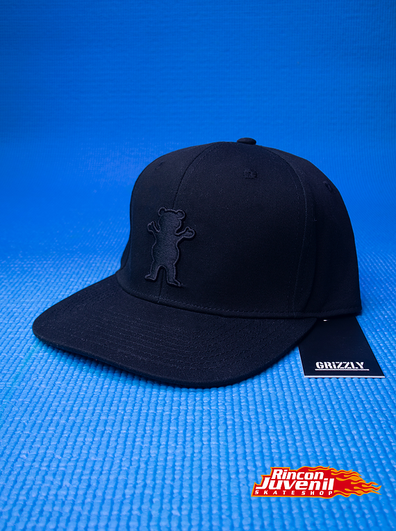 Gorro Grizzly Og Bear Snapback  Black  Black