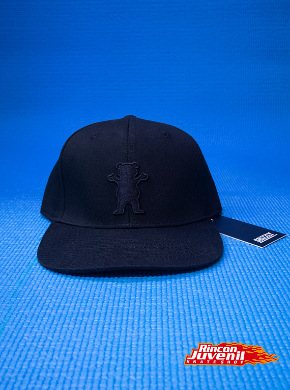 Gorro Grizzly Og Bear Snapback  Black  Black