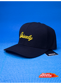 Gorro Grizzly Script  Black/ Yellow Snapback