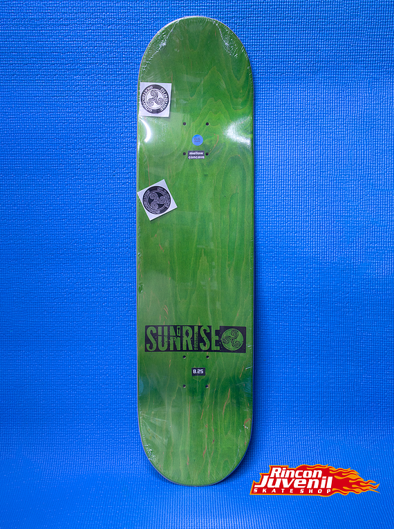 Tabla Skate  Sunrise  Hongos  Medida 8.25
