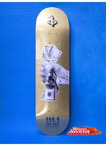 Tabla Skate Cash 999.9 Dorado Medida 8.25