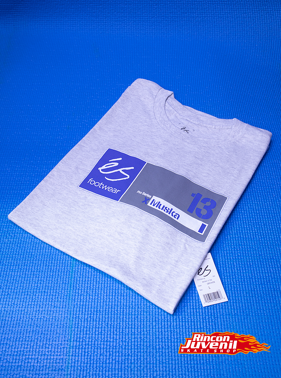 Polera Es Muska 13 Gry/Heather