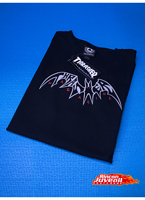 Polera Thrasher Sky Ray By Neckface Black 