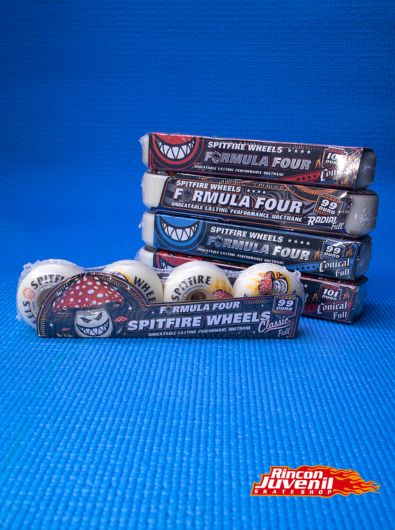 Ruedas Spitfire  Shroom Bighead  Classic F4 53mm 99DU