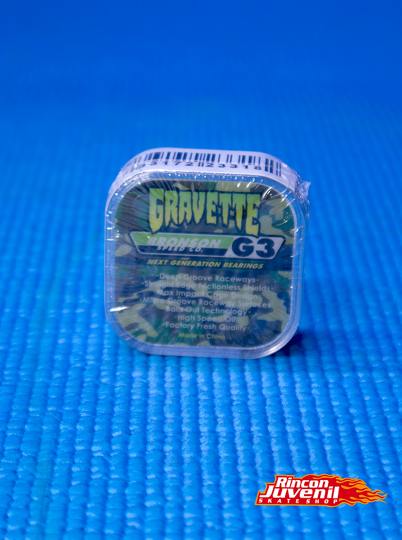 Rodamientos  Bronson G3 David Gravette Pro ABEC 7