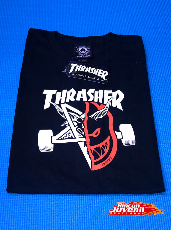 Polera Thrasher X Spitfire Burn 