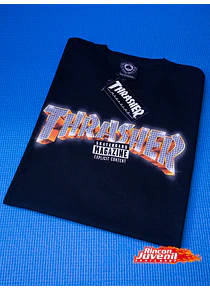 Polera Thrasher Explicit Black
