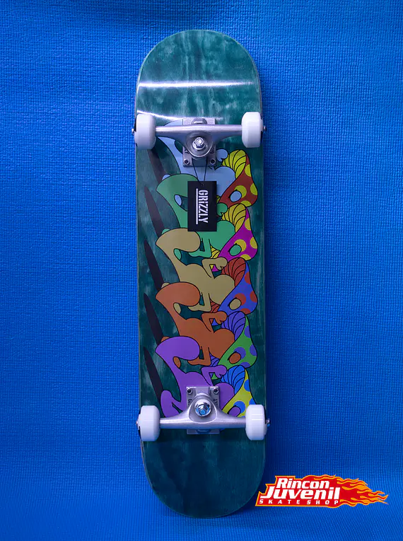 Skate Completo Grizzly  Kinkingback 8.0
