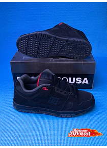 Zapatilla Dc Shoes  Stag Blk /Grey/Red