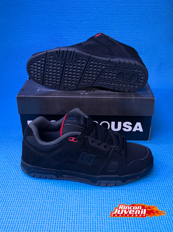 Zapatilla Dc Shoes  Stag Blk /Grey/Red