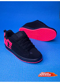 Zapatillas Dc Shoes Women's  Black hot Pink