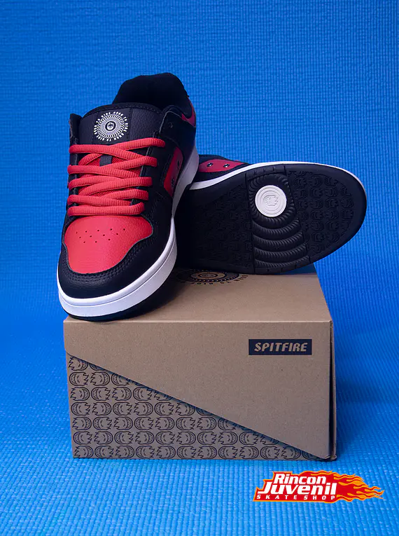 Zapatillas Spitfire  New Season black/Red