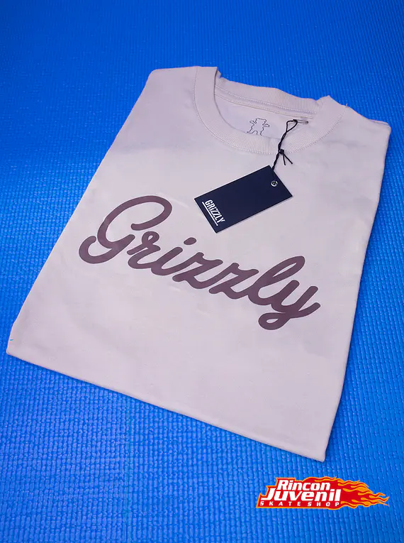 Polera Grizzly Print Script  Nomad