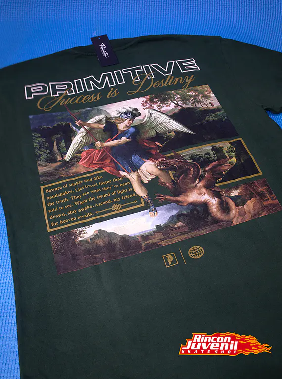Polera Primitive Ascend HW Forest Green