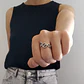 ANILLO RM CURVAS (hecho a pedido) - Miniatura 2