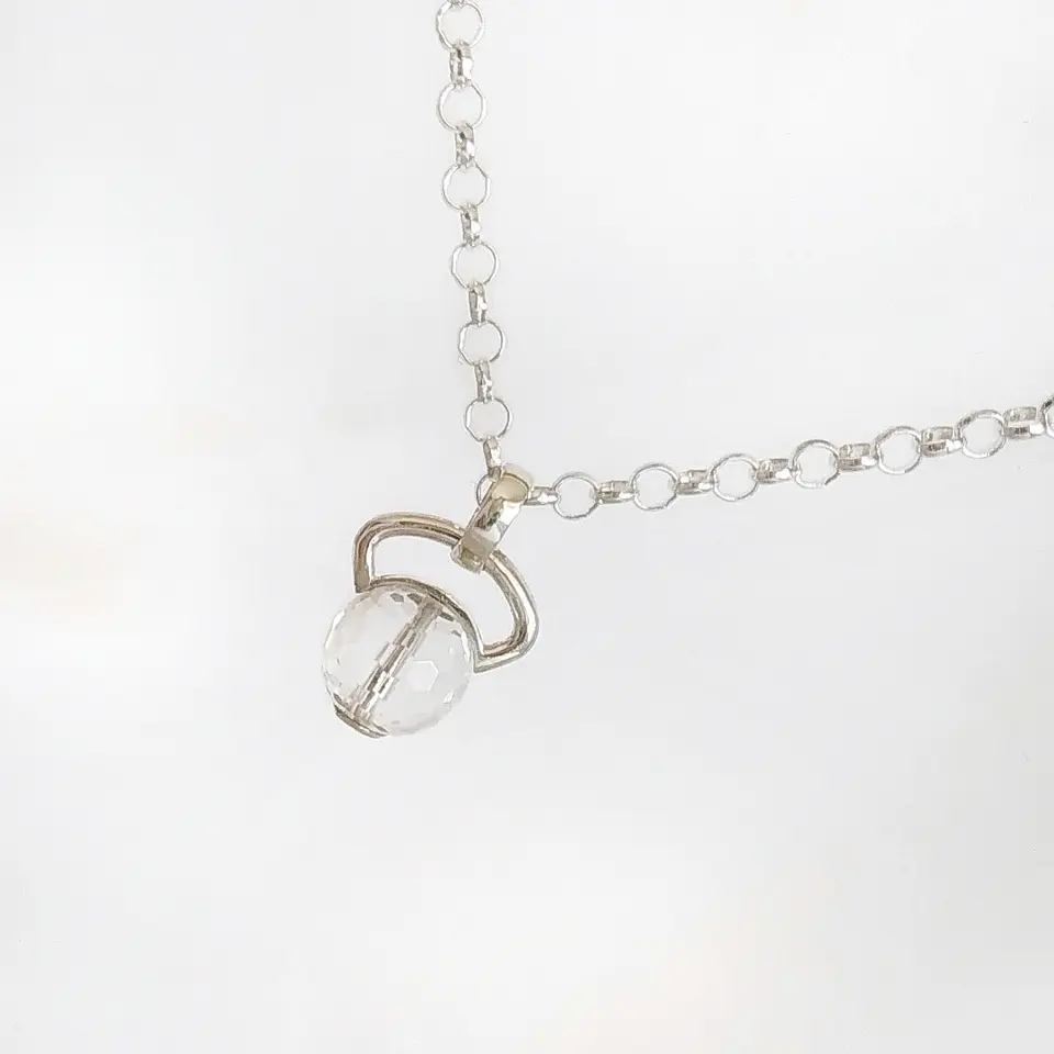 COLLAR KB CUARZO CRISTAL 4