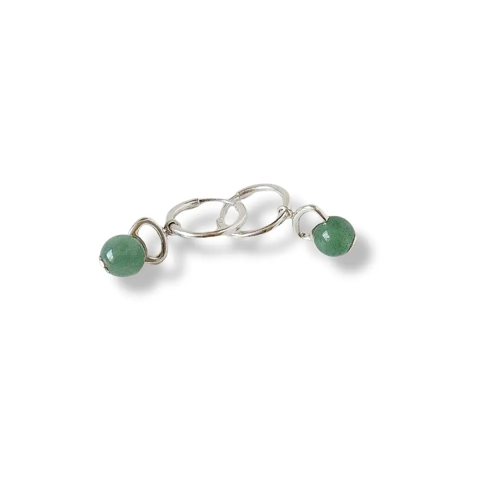 Argollas Kettlebell Romi Aventurina Verde 5