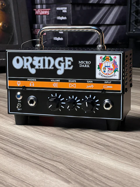 Orange MICRO DARK HIBRIDO Cabezal de Guitarra