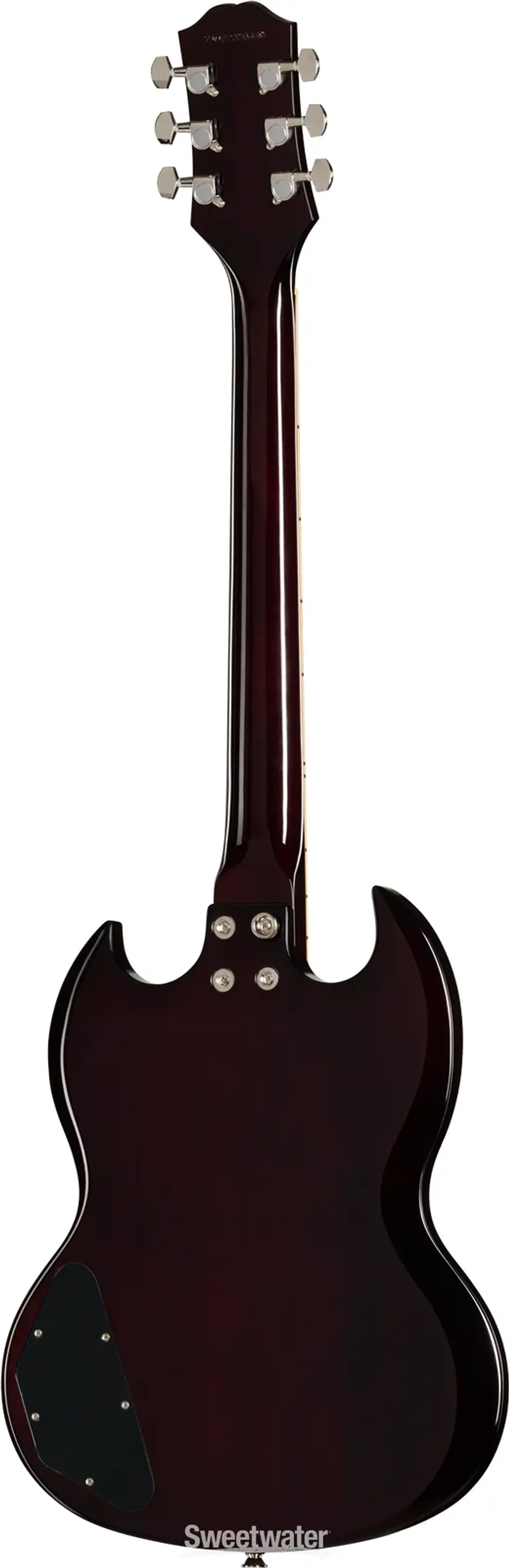 Guitarra eléctrica Epiphone SG Tribute Plus Vintage Sunburst 4