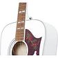 Guitarra electroacústica Epiphone Dove PRO limited edition Alpine white - Miniatura 4