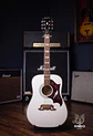 Guitarra electroacústica Epiphone Dove PRO limited edition Alpine white - Miniatura 2
