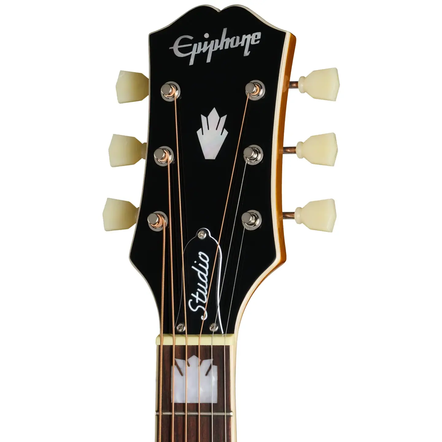 Guitarra electroacústica jumbo EPIPHONE J-200 Studio EC Natural 5