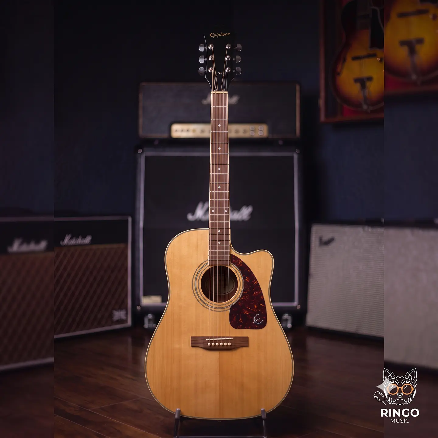 Epiphone J-45 Ec Studio - Guitarra Electroacustica 1