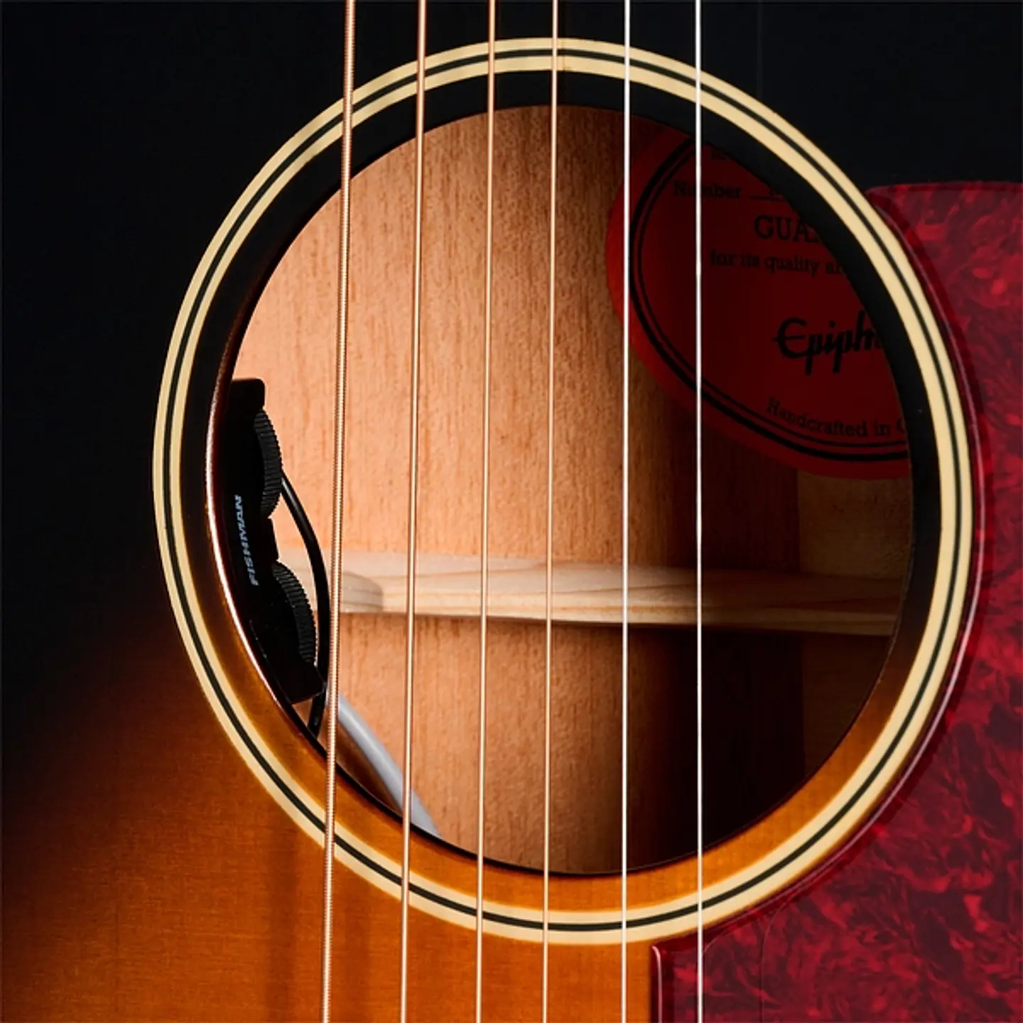 Guitarra electroacústica EPIPHONE L-00 Standard Vintage Sunburst 6