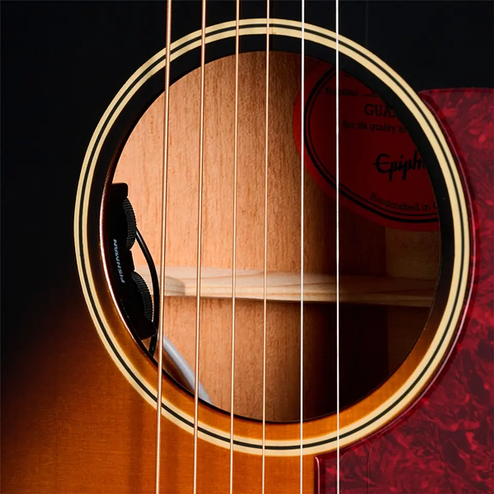 Guitarra electroacústica EPIPHONE L-00 Standard Vintage Sunburst 6